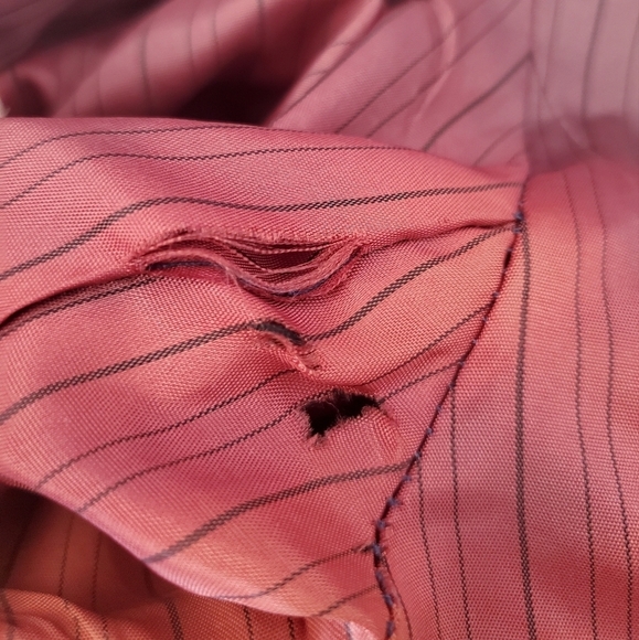 Philippe DUBUC Black Soft 100% Cotton Stylish w/ Pockets Mid-Length Blazer, Sz 8 - Picture 16 of 16